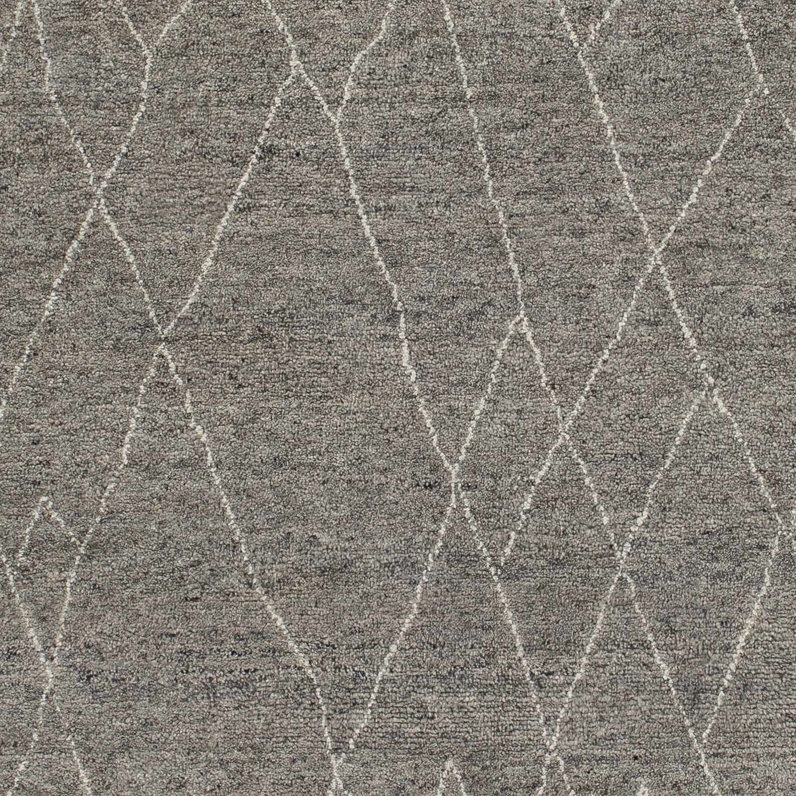 Molugan Gray Premium Wool Rug - Clearance - Ornate Home