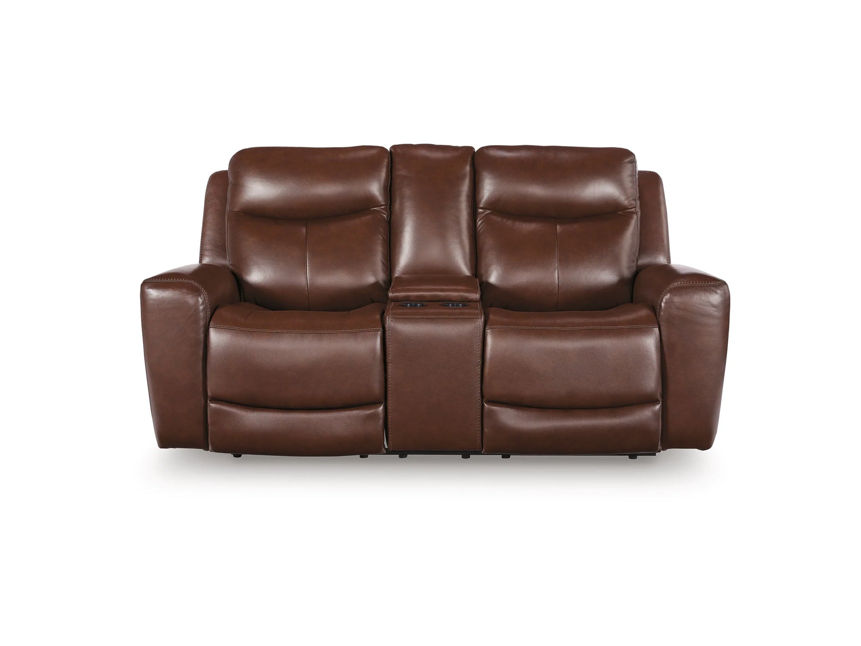 Momentum Moves Mahogany PWR REC Loveseat/CON/ADJ HDRST (Online Special Price) - Ornate Home