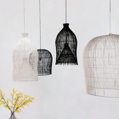 Mona Cream Pendant Light - Ornate Home