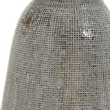 Monacan Gray Textured Table Lamp - Ornate Home
