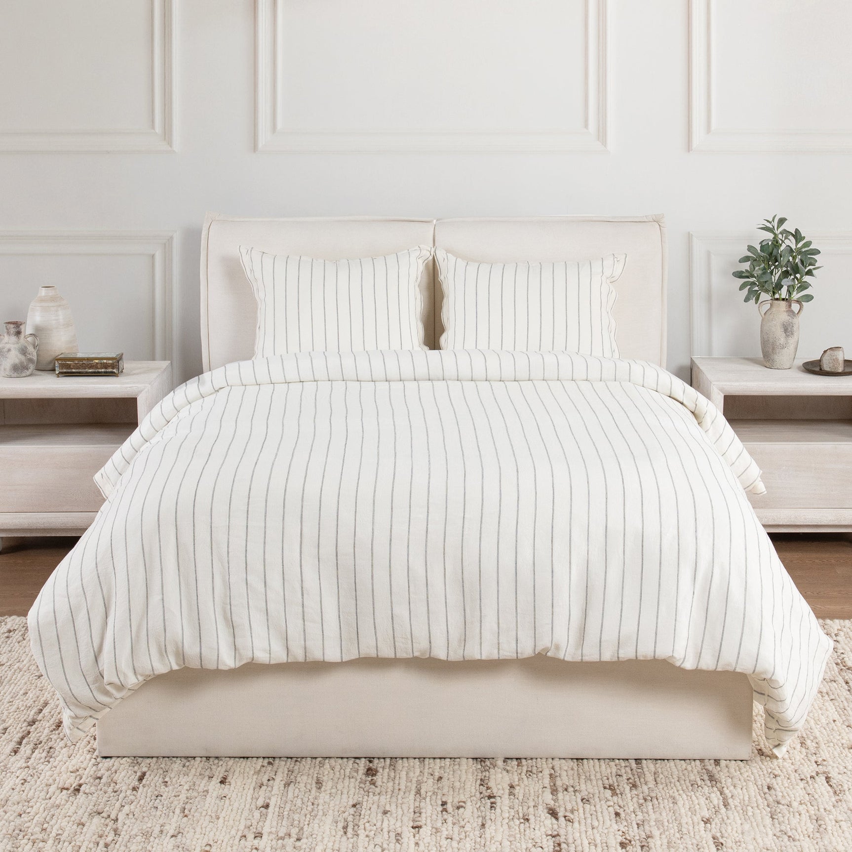Monaco Ivory Duvet Collection - Ornate Home