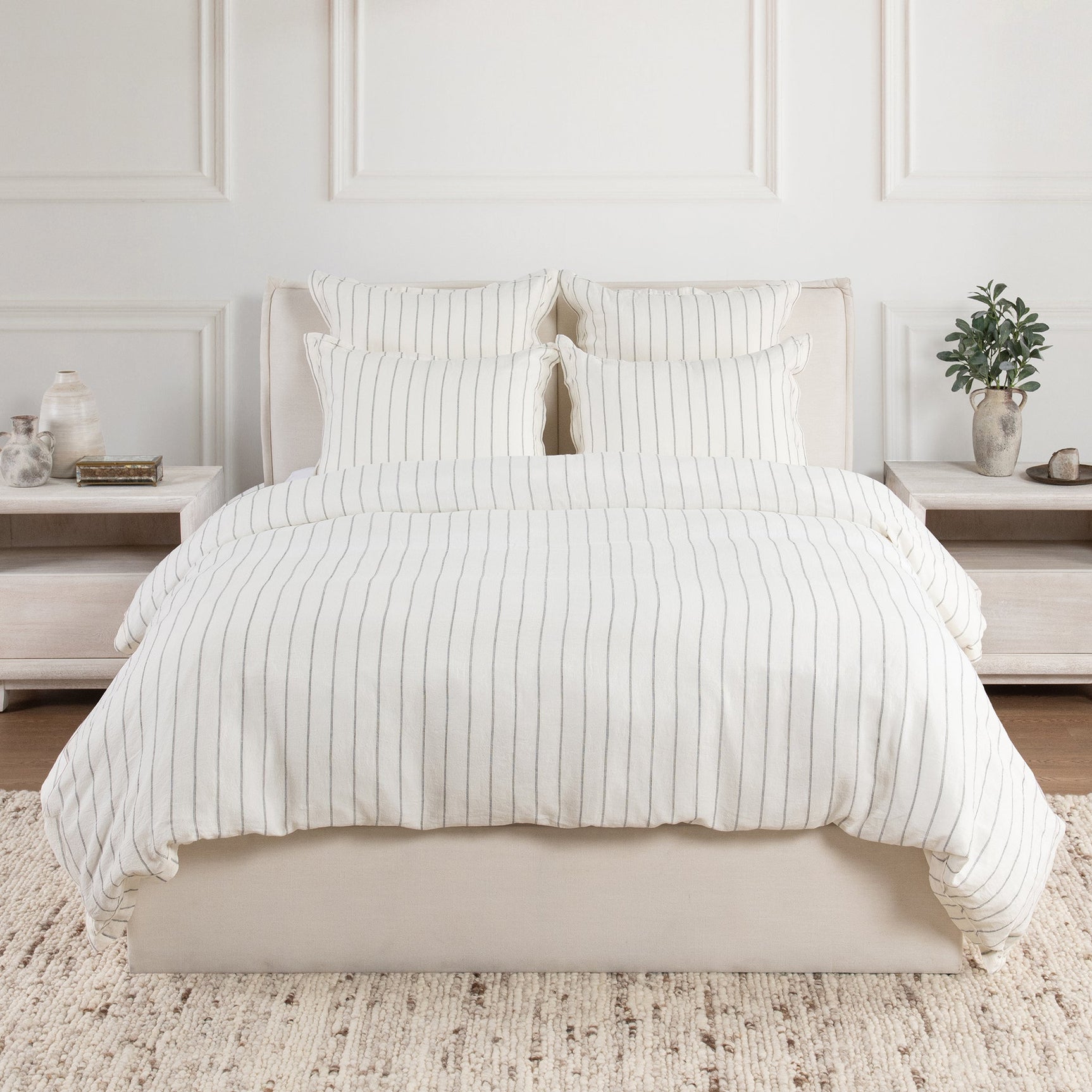 Monaco Ivory Duvet Collection - Ornate Home
