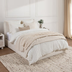 Monaco Ivory Duvet Collection - Ornate Home