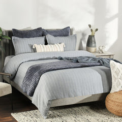 Monaco Sea Fog Duvet Collection - Ornate Home