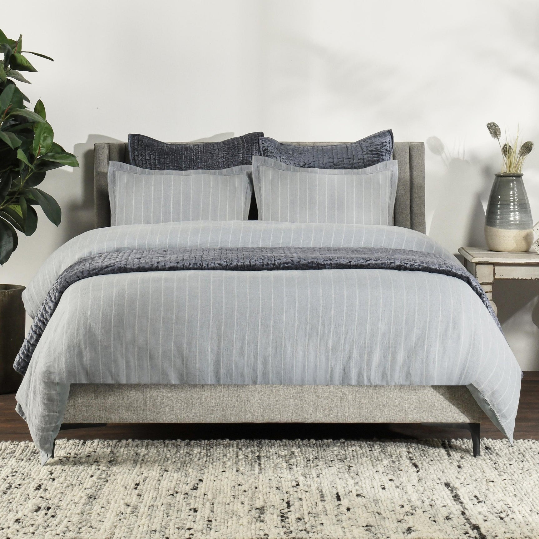 Monaco Sea Fog Duvet Collection - Ornate Home