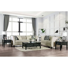 Monaghan Ivory Loveseat - Ornate Home