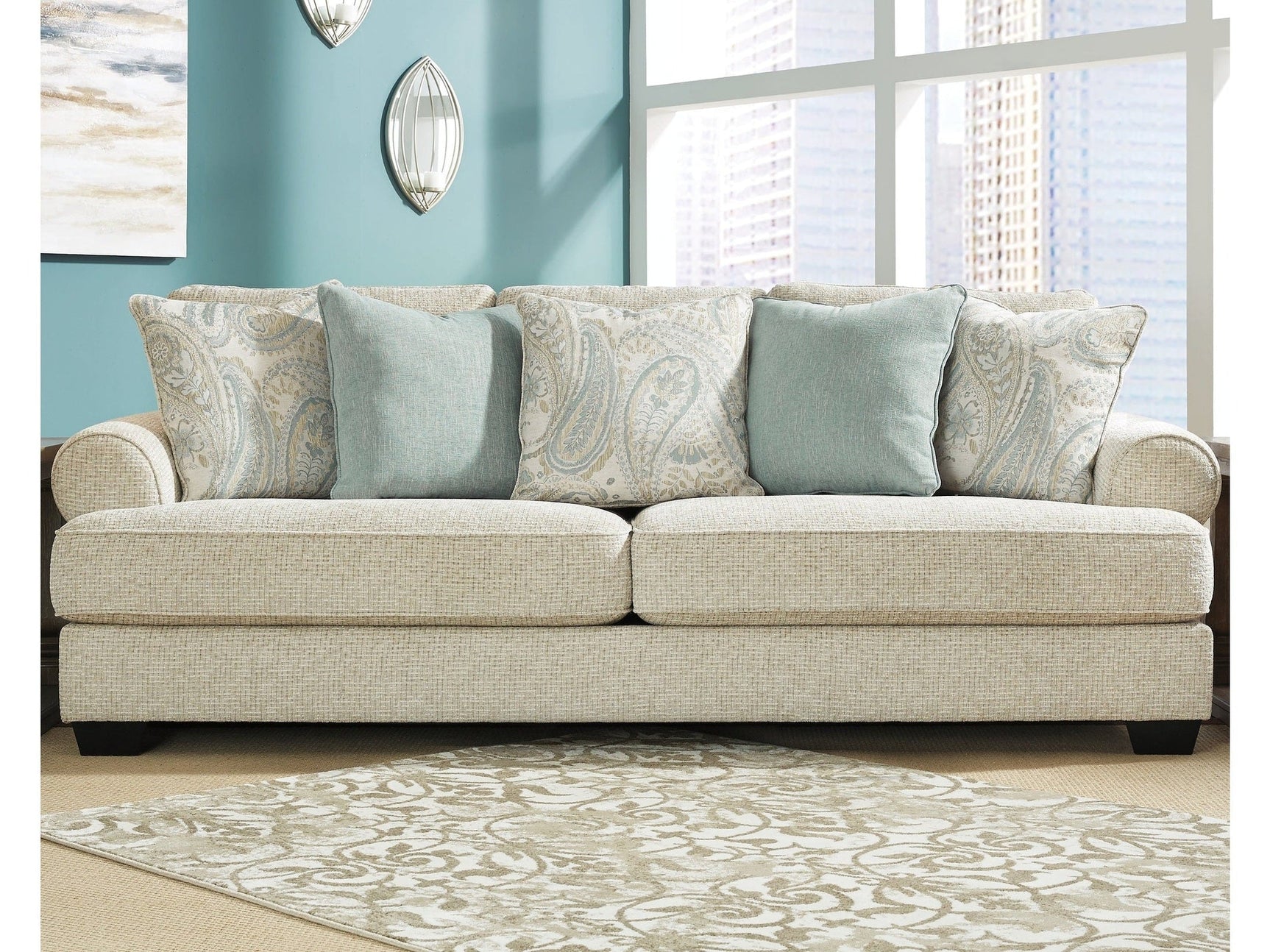 Monaghan Sandstone Sofa (Online Special Price) - Ornate Home