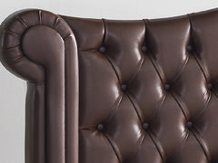 Monalisa Brown Storage Bed With Headboard - Ornate Home