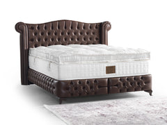 Monalisa Brown Storage Bed With Headboard - Ornate Home
