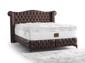 Monalisa Brown Storage Bed With Headboard - Ornate Home