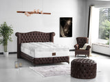 Monalisa Brown Ottoman