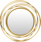 Monamon Round Rattan Mirror - Ornate Home