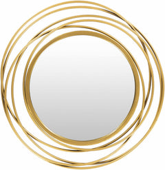 Monamon Round Rattan Mirror - Ornate Home