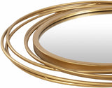 Monamon Round Rattan Mirror - Ornate Home