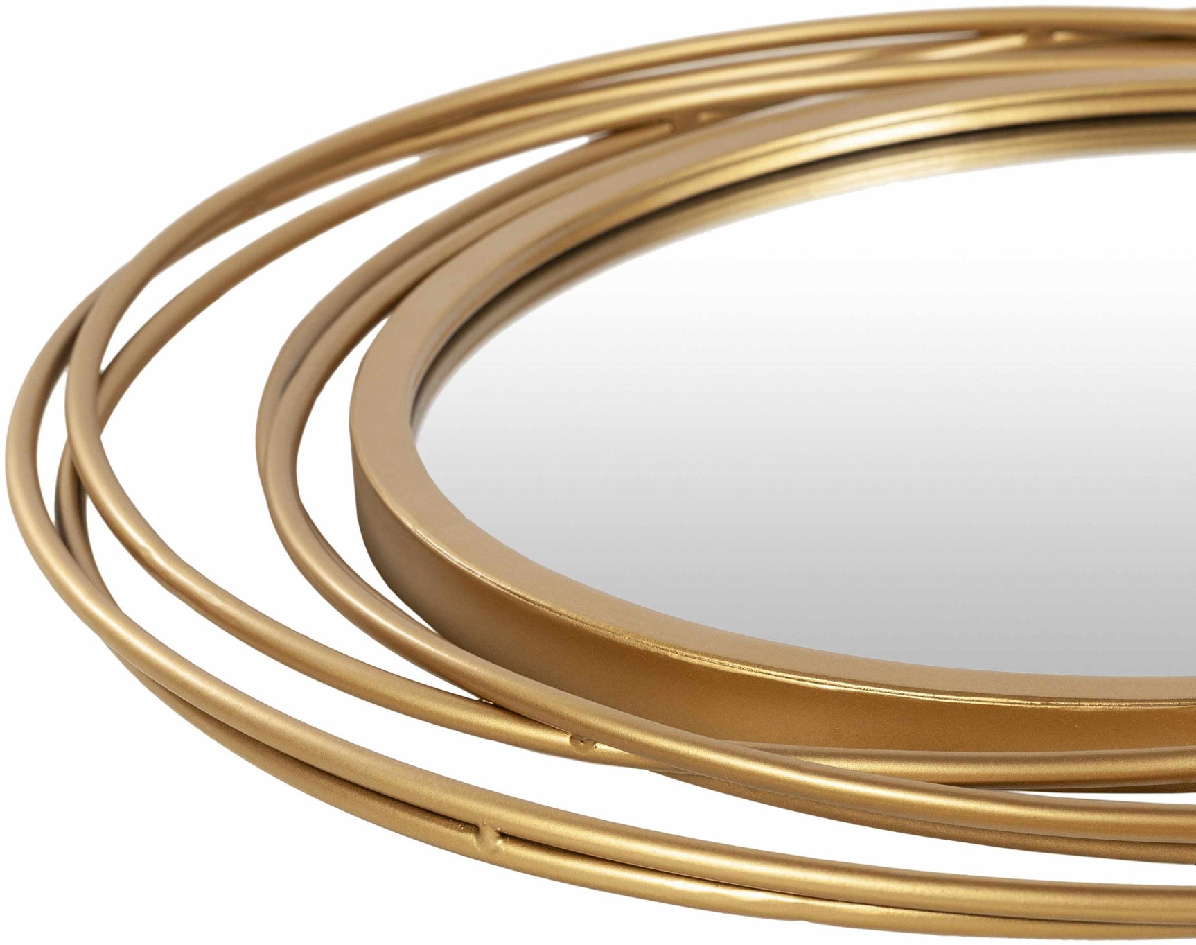 Monamon Round Rattan Mirror - Ornate Home