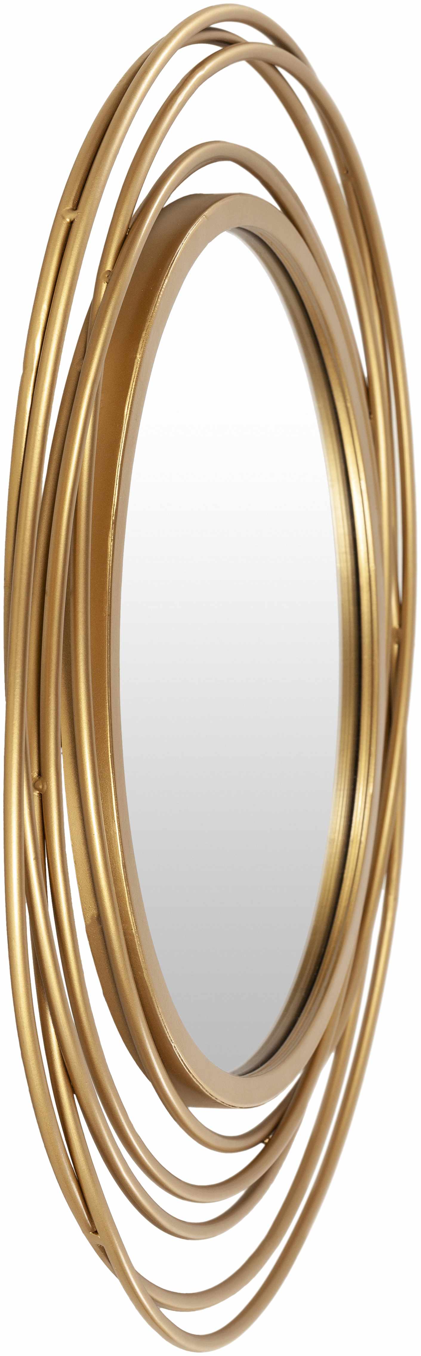 Monamon Round Rattan Mirror - Ornate Home