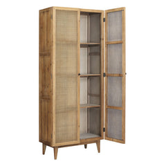 Mondale Natural Cabinet - Ornate Home