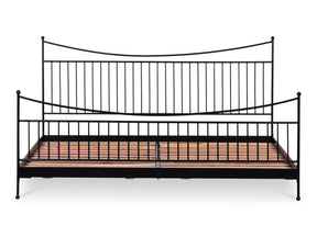 Monet Black Queen Bed - Ornate Home