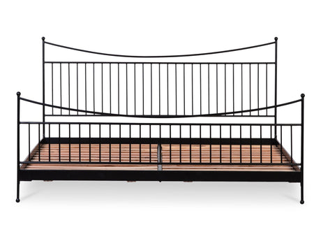 Monet Black Queen Bed - Ornate Home