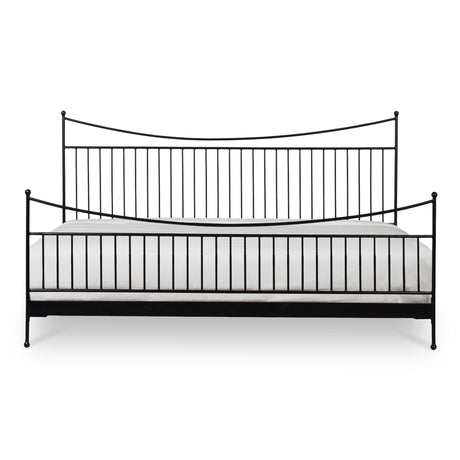 Monet Black Queen Bed - Ornate Home
