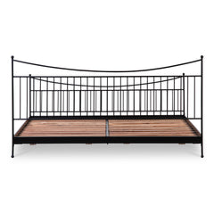 Monet Black Queen Bed - Ornate Home