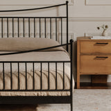 Monet Black Queen Bed - Ornate Home