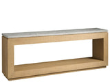 Monet Skylark/Stone Console Table - Ornate Home