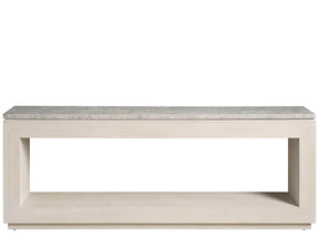 Monet White Oak/Stone Console Table - Ornate Home