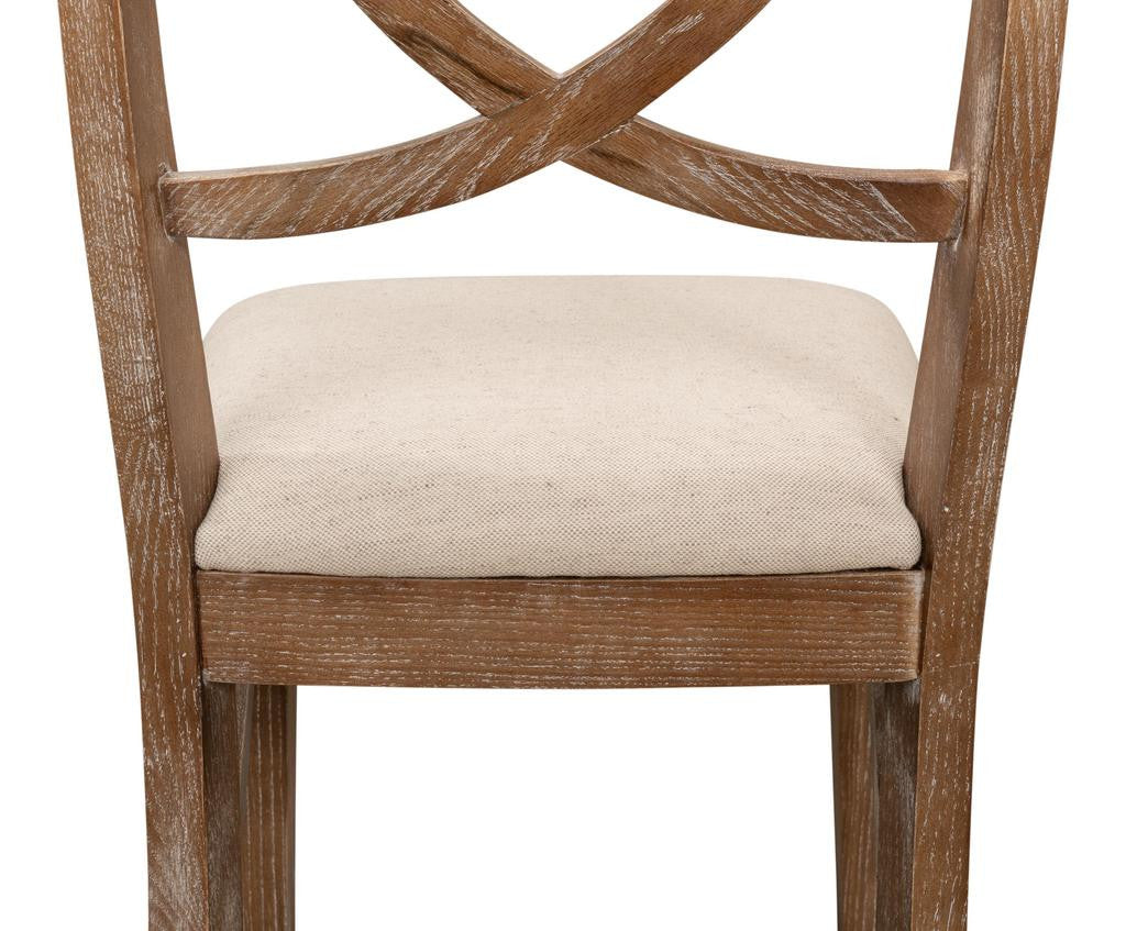 Monet's Beige Chair (Set of 2) - Ornate Home