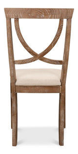Monet's Beige Chair (Set of 2) - Ornate Home