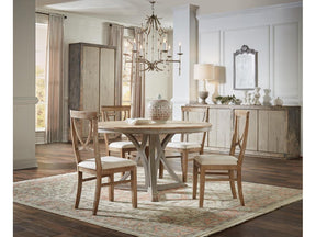 Monet's Beige Chair (Set of 2) - Ornate Home