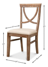 Monet's Beige Chair (Set of 2) - Ornate Home