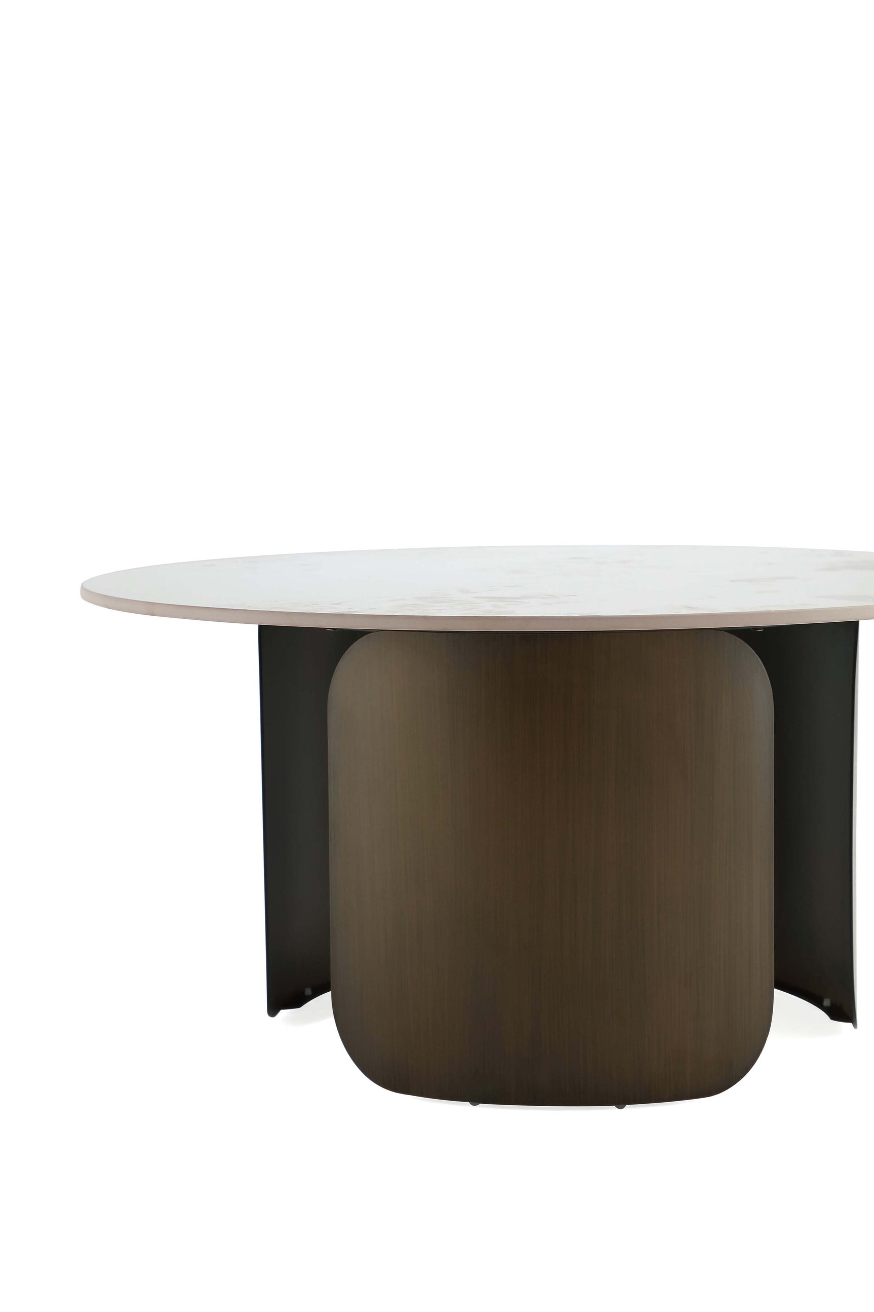 Monica Coffee Table and End Table in Gold (set of 2) - Ornate Home