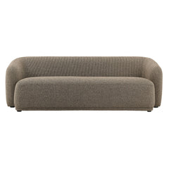 Monica Earth 88 Inch Boucle Fabric Sofa - Ornate Home