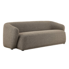 Monica Earth 88 Inch Boucle Fabric Sofa - Ornate Home
