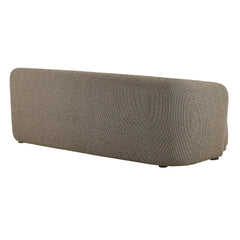 Monica Earth 88 Inch Boucle Fabric Sofa - Ornate Home
