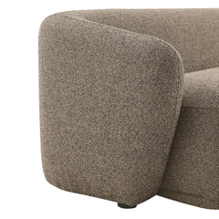 Monica Earth 88 Inch Boucle Fabric Sofa - Ornate Home