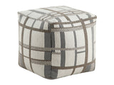 Monica Multi-color Pouf - Ornate Home
