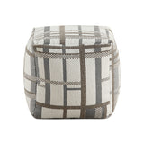 Monica Multi-color Pouf - Ornate Home