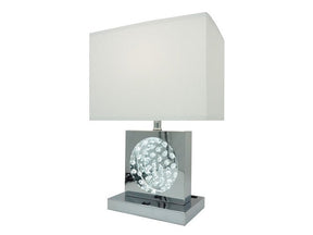 Monica White Table Lamp - Ornate Home