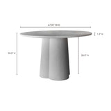 Mono White Dining Table - Ornate Home
