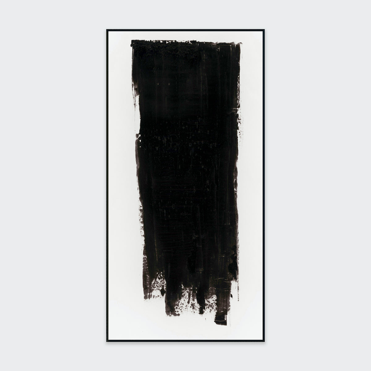Monolith Black Painting Art 36x72 by Buddy Whitlock - Ornate Home