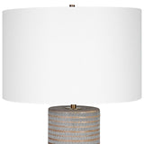 Monolith Gray Table Lamp - Ornate Home