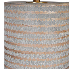 Monolith Gray Table Lamp - Ornate Home