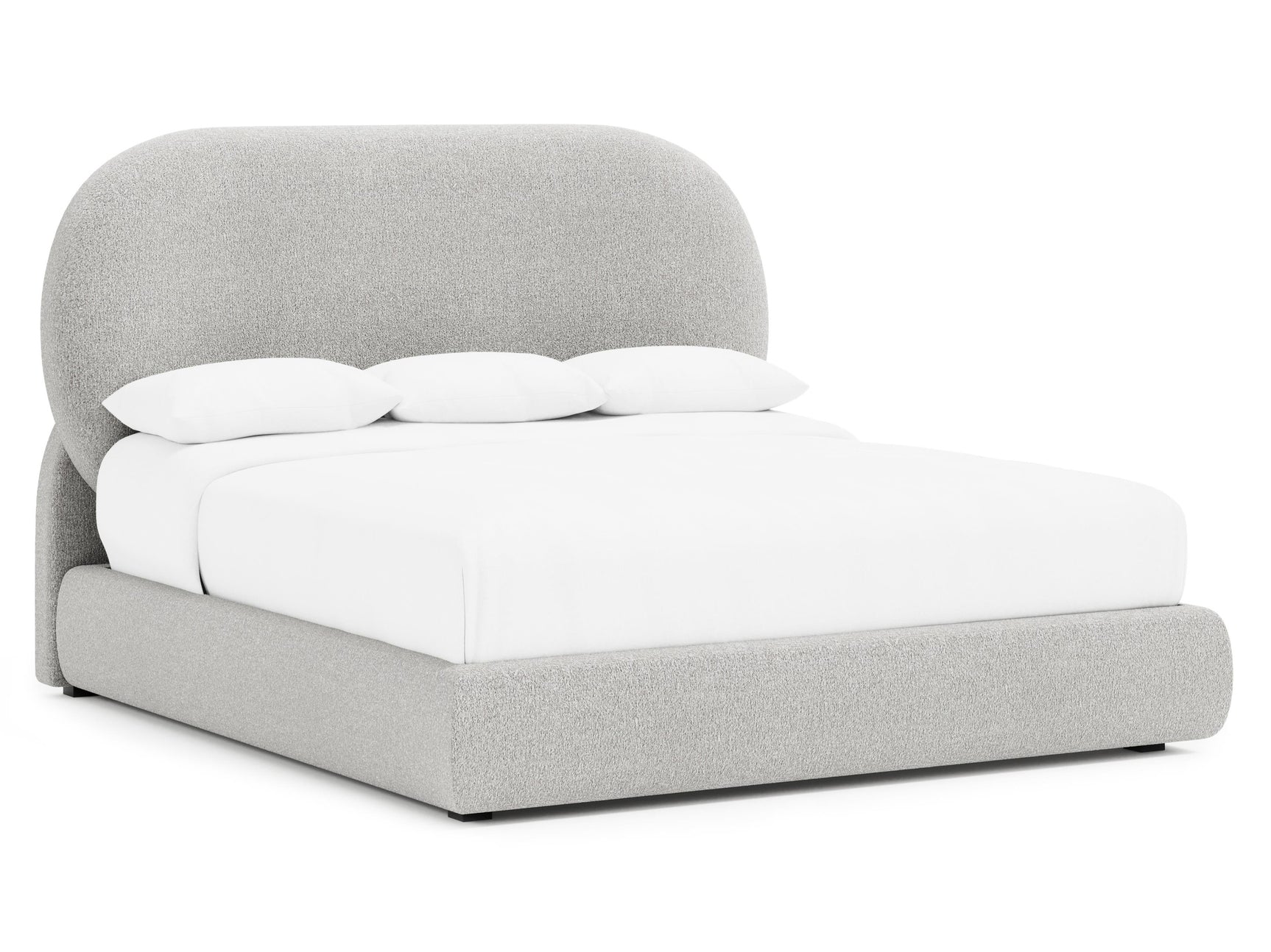 Monolith Grey California King Panel Bed - Ornate Home