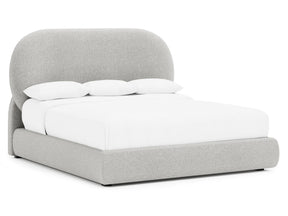 Monolith Grey Panel King Bed - Ornate Home