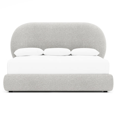 Monolith Grey Panel King Bed - Ornate Home