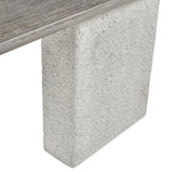 Monolith Millstone/Puma Console Table - Ornate Home