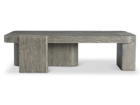 Monolith Puma Geometric Block-Leg Cocktail Table - Ornate Home