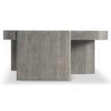 Monolith Puma Geometric Block-Leg Cocktail Table - Ornate Home